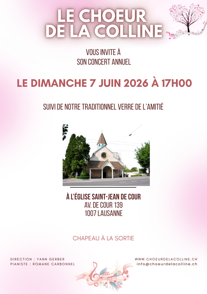Affiche concert 7 juin 2026